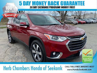 2018 Chevrolet Traverse LT Leather 1GNEVHKW3JJ115590 2018 Chevrolet Traverse LT Leather