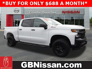 2019 Chevrolet Silverado 1500 Custom Trail Boss 1GCPYCEF1KZ268981 2019 Chevrolet Silverado 1500 Custom Trail Boss