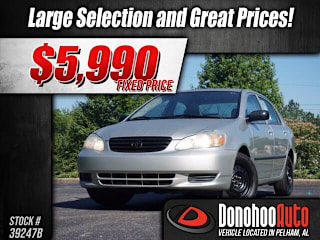 2003 Toyota Corolla CE JTDBR32E730011347 2003 Toyota Corolla CE