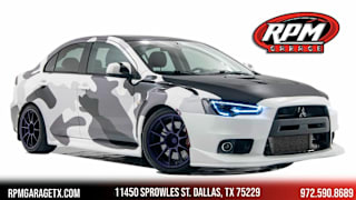 2013 Mitsubishi Lancer Evolution MR JA32W5FV1DU005325 2013 Mitsubishi Lancer Evolution MR