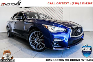 2018 Infiniti Q50 Red Sport 400 JN1FV7AR9JM481056 2018 Infiniti Q50 Red Sport 400