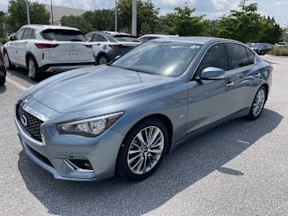 2018 Infiniti Q50 3.0T Luxe JN1EV7AP7JM357376 2018 Infiniti Q50 3.0T Luxe