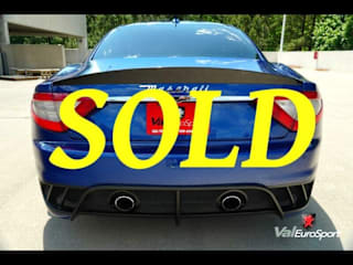 2012 Maserati GranTurismo MC ZAM45MLA9C0065203 2012 Maserati GranTurismo MC