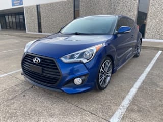 2017 Hyundai Veloster Turbo Turbo KMHTC6AE4HU310301 2017 Hyundai Veloster Turbo Turbo