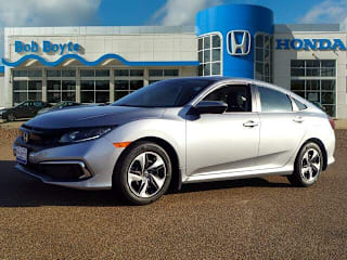 2019 Honda Civic LX 19XFC2F63KE035408 2019 Honda Civic LX