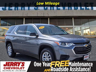 2021 Chevrolet Traverse LS 1GNERFKW9MJ154245 2021 Chevrolet Traverse LS