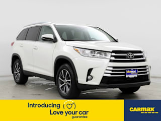 2019 Toyota Highlander XLE 5TDJZRFH7KS596395 2019 Toyota Highlander XLE