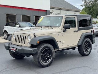 2016 Jeep Wrangler Sport 1C4AJWAGXGL287341 2016 Jeep Wrangler Sport