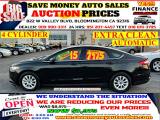 2015 Ford Fusion S 3FA6P0G70FR257876 2015 Ford Fusion S