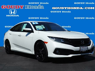 2020 Honda Civic Sport 19XFC2F87LE202310 2020 Honda Civic Sport