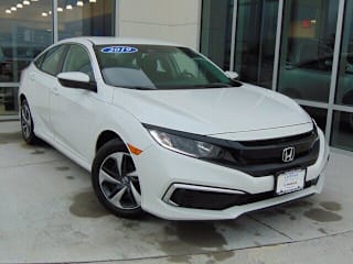 2019 Honda Civic LX 2HGFC2F68KH606185 2019 Honda Civic LX