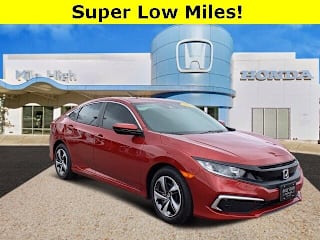 2020 Honda Civic LX 19XFC2F65LE000516 2020 Honda Civic LX