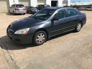 2007 Honda Accord LX 1HGCM564X7A100458 2007 Honda Accord LX