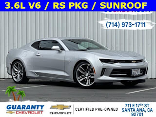 2018 Chevrolet Camaro 1G1FB1RS2J0124540 2018 Chevrolet Camaro