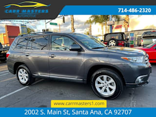 2012 Toyota Highlander Base 5TDZK3EH3CS084656 2012 Toyota Highlander Base