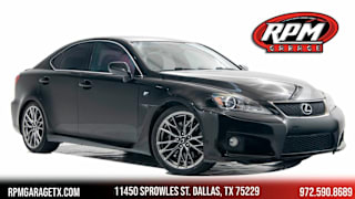 2011 Lexus IS F Base JTHBP5C28B5008205 2011 Lexus IS F Base