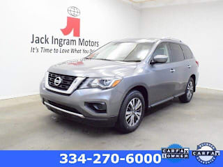 2018 Nissan Pathfinder S 5N1DR2MM6JC631573 2018 Nissan Pathfinder S