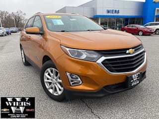 2018 Chevrolet Equinox LT 2GNAXJEV7J6249809 2018 Chevrolet Equinox LT