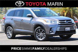 2019 Toyota Highlander Hybrid XLE 5TDJGRFH6KS074833 2019 Toyota Highlander Hybrid XLE
