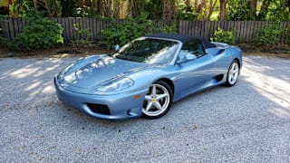 2002 Ferrari 360 Spider Base ZFFYT53A120130160 2002 Ferrari 360 Spider Base