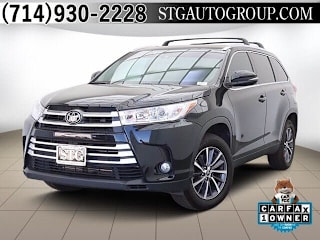 2019 Toyota Highlander XLE 5TDKZRFHXKS567574 2019 Toyota Highlander XLE