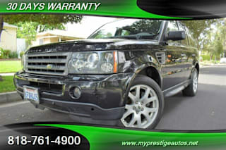 2008 Land Rover Range Rover Sport HSE SALSF25448A181469 2008 Land Rover Range Rover Sport HSE