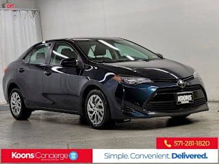 2018 Toyota Corolla LE 2T1BURHE4JC001371 2018 Toyota Corolla LE