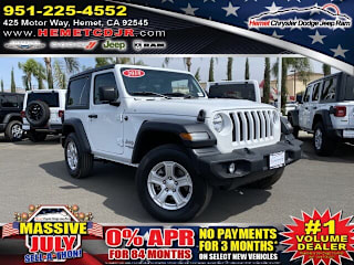2018 Jeep Wrangler Sport 1C4GJXAG6JW252477 2018 Jeep Wrangler Sport