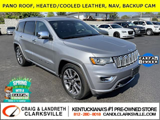 2018 Jeep Grand Cherokee Overland 1C4RJFCG5JC258420 2018 Jeep Grand Cherokee Overland