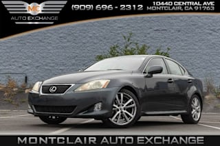 2007 Lexus IS 250 Base JTHBK262172052080 2007 Lexus IS 250 Base