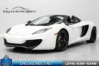2013 McLaren MP4-12C Spider SBM11BAA3DW002260 2013 McLaren MP4-12C Spider