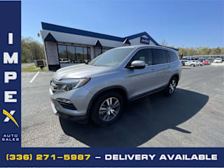 2017 Honda Pilot EX-L 5FNYF5H50HB008322 2017 Honda Pilot EX-L
