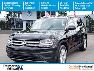 2018 Volkswagen Atlas V6 S 1V2AR2CA4JC554764 2018 Volkswagen Atlas V6 S
