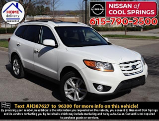 2010 Hyundai Santa Fe 5NMSK4AG4AH387627 2010 Hyundai Santa Fe