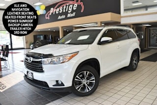 2016 Toyota Highlander XLE 5TDJKRFH8GS238542 2016 Toyota Highlander XLE