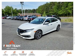 2019 Honda Civic Touring 19XFC1F91KE002282 2019 Honda Civic Touring
