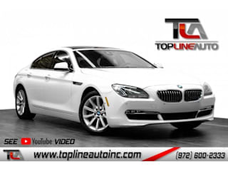 2014 BMW 6 Series 640i Gran Coupe WBA6A0C56ED317521 2014 BMW 6 Series 640i Gran Coupe