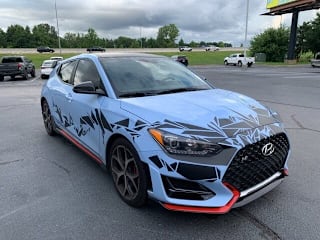 2019 Hyundai Veloster N Base KMHT36AH5KU001115 2019 Hyundai Veloster N Base