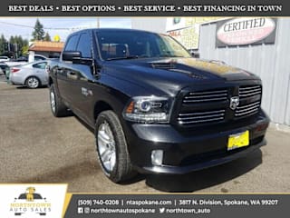 2015 Ram Pickup 1500 Sport 1C6RR7UT3FS505156 2015 Ram Pickup 1500 Sport