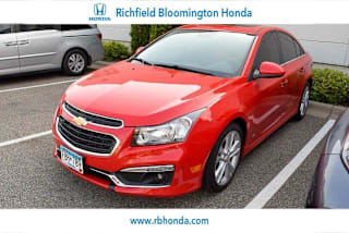 2015 Chevrolet Cruze LTZ Auto 1G1PG5SB2F7215474 2015 Chevrolet Cruze LTZ Auto