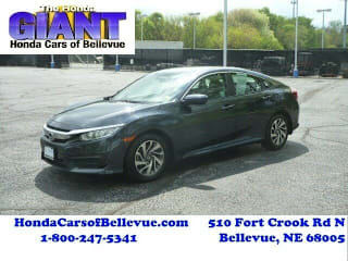 2018 Honda Civic EX 2HGFC2F78JH590223 2018 Honda Civic EX