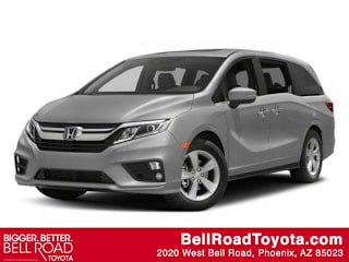 2018 Honda Odyssey EX-L 5FNRL6H78JB007445 2018 Honda Odyssey EX-L