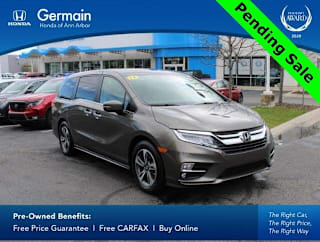 2018 Honda Odyssey Touring 5FNRL6H86JB016492 2018 Honda Odyssey Touring