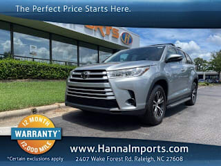 2019 Toyota Highlander LE 5TDZARFHXKS046490 2019 Toyota Highlander LE