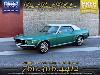 1969 Ford Mustang 9T01M29446 1969 Ford Mustang