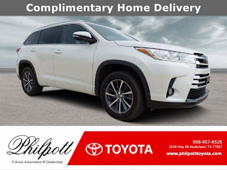 2018 Toyota Highlander XLE 5TDKZRFH7JS542050 2018 Toyota Highlander XLE