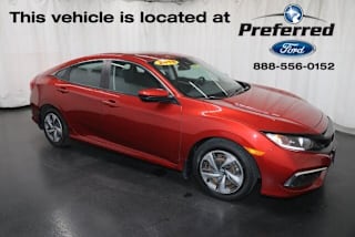 2019 Honda Civic LX 2HGFC2F66KH575826 2019 Honda Civic LX
