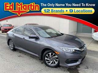 2018 Honda Civic EX 19XFC2F72JE022253 2018 Honda Civic EX