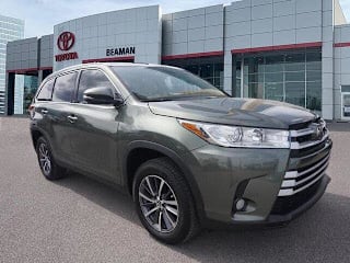 2019 Toyota Highlander 5TDKZRFHXKS343110 2019 Toyota Highlander