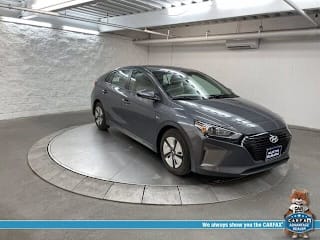 2018 Hyundai Ioniq Hybrid Blue KMHC65LC4JU077684 2018 Hyundai Ioniq Hybrid Blue